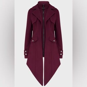 killstar Deimos nightmare coat in red size small